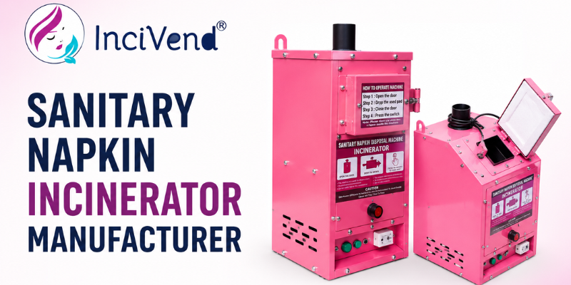 Sanitary Napkin Incinerator Manufacturer in India | Incivend