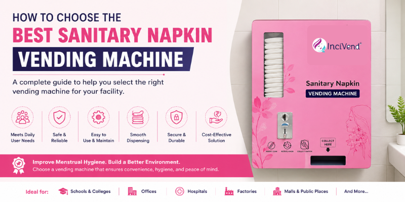 How to Choose the Best Sanitary Napkin Vending Machine | Incivend