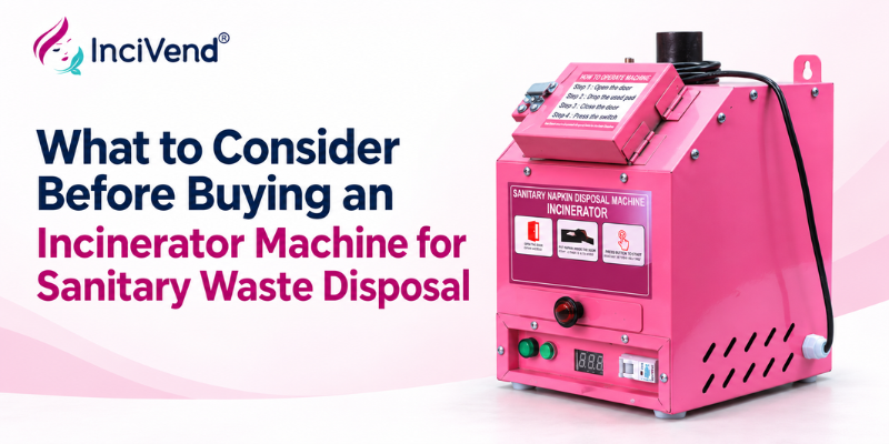 Incinerator Machine for Sanitary Waste Disposal by Incivend